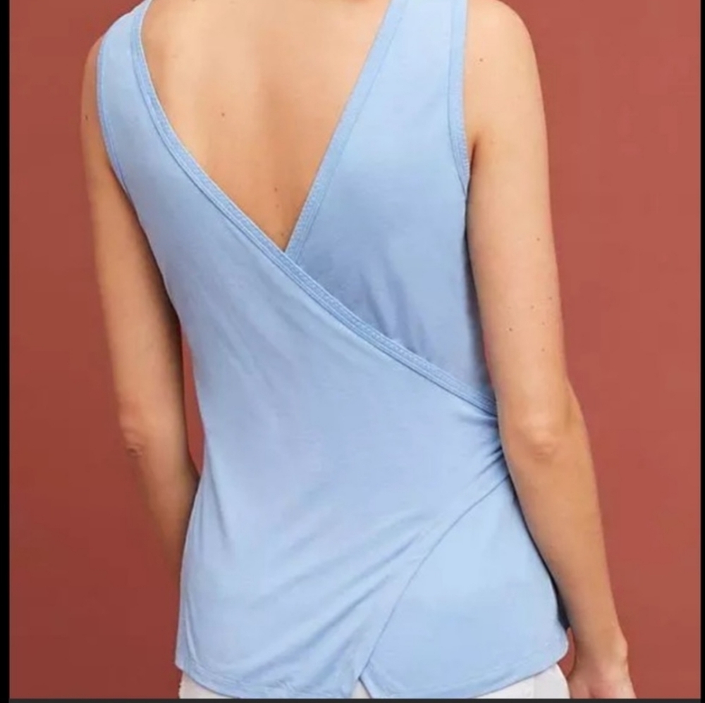 New Anthro Norwhich Tied Tank - Picture 3 of 4